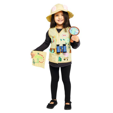 Kind Kostuum Peppa Explorer Set van Riethmueller koop je bij Partywinkel