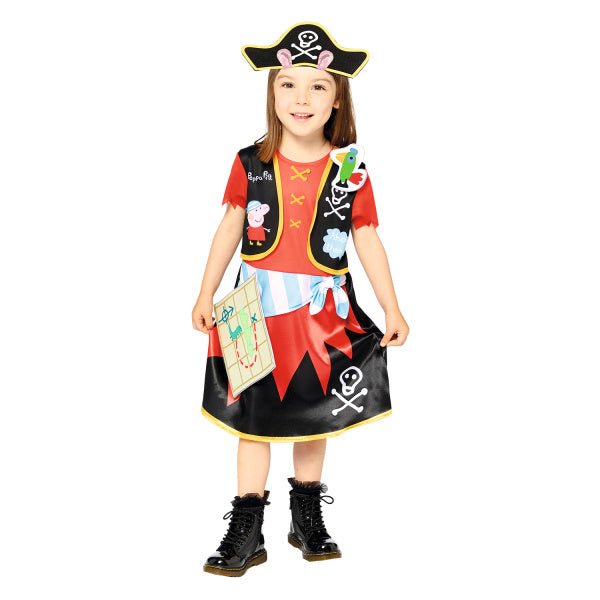 Kind Kostuum Peppa Pig Jurk Pirate van Riethmueller koop je bij Partywinkel