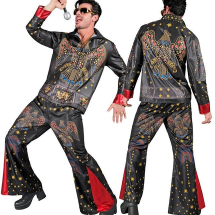 King of Rock Zwart Heren van Widmann koop je bij Partywinkel