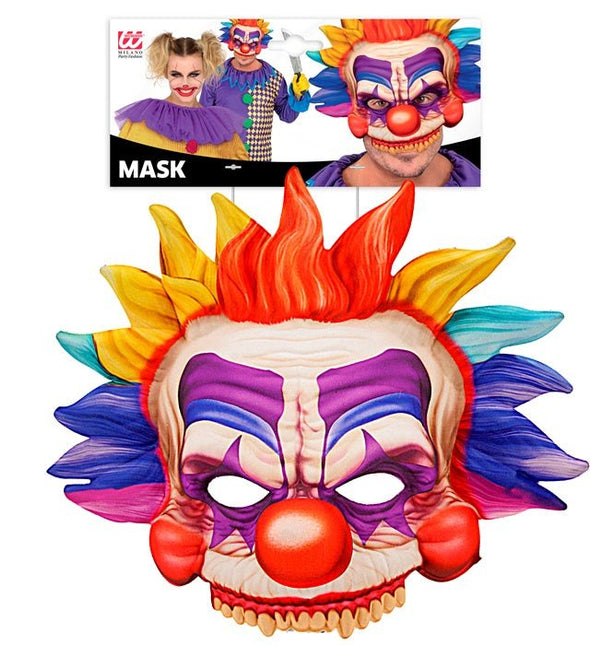 Kinloos Masker Killer Clown van Widmann koop je bij Partywinkel