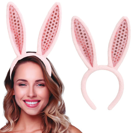 Konijn Haarband Roze van Fiestas Guirca koop je bij Partywinkel