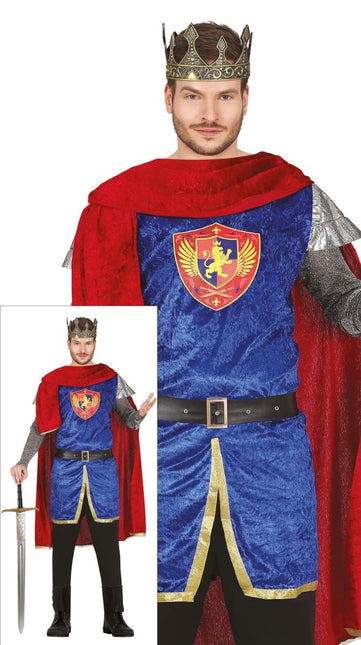 Koning Kostuum Blauw Heren van Fiestas Guirca koop je bij Partywinkel