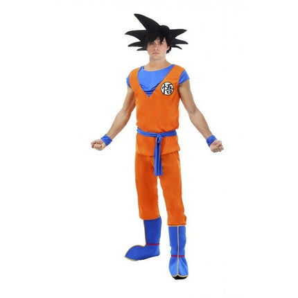 Kostuum Goku Saiyan Dragon Ball Z van CHAKS koop je bij Partywinkel