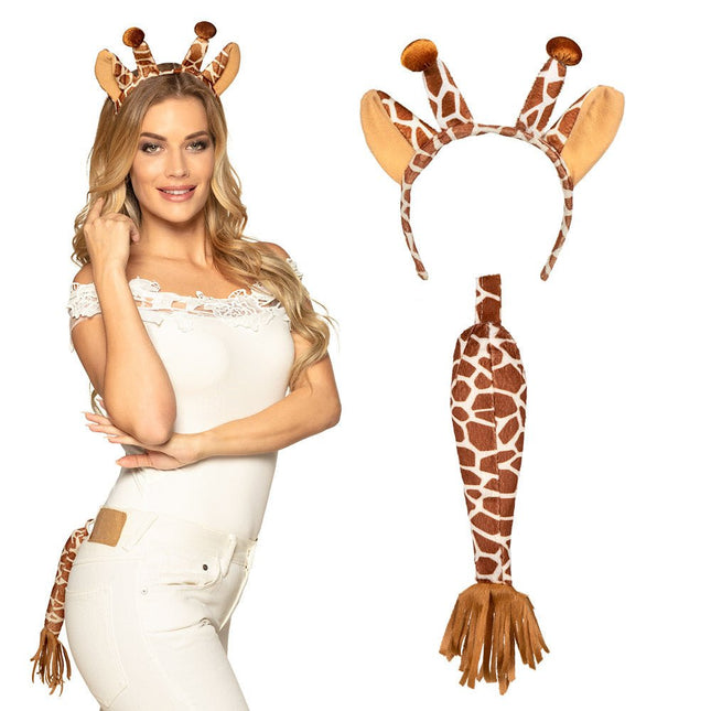 Kostuum Set Giraffe 2 delig van Boland koop je bij Partywinkel