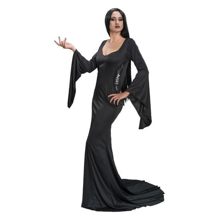 Kostuum Wednesday Morticia Jurk van CHAKS koop je bij Partywinkel