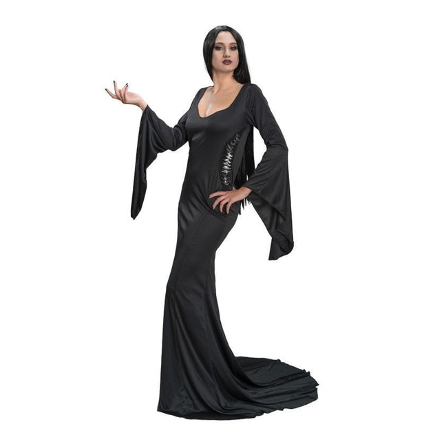 Kostuum Wednesday Morticia Jurk van CHAKS koop je bij Partywinkel
