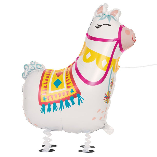 Lama Airwalker met Lint van Unique koop je bij Partywinkel