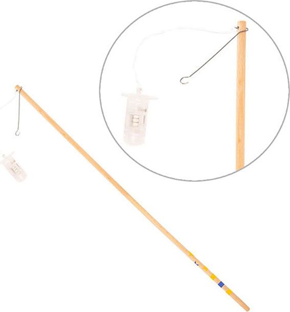 Lampionstokje LED Gekleurd 30 cm van Riethmueller koop je bij Partywinkel