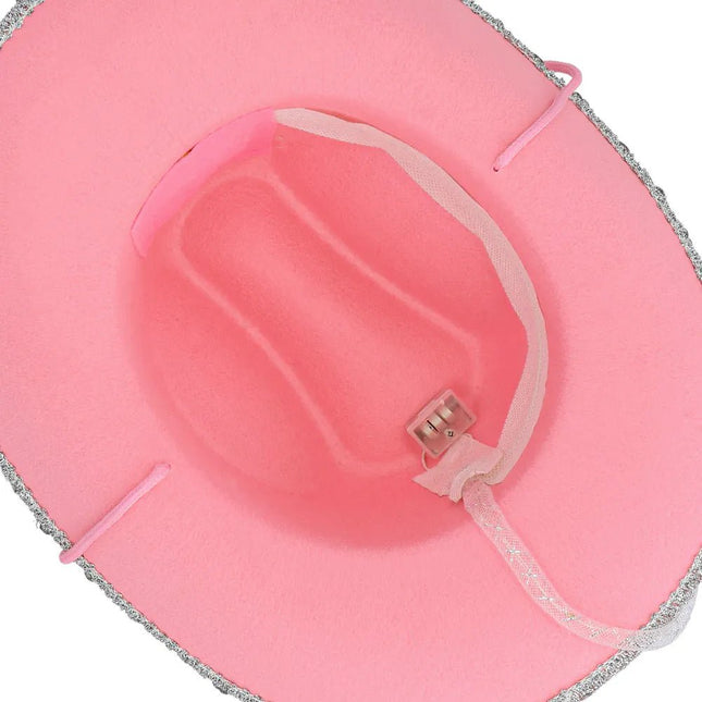 LED cowboyhoed Glimmer van Boland koop je bij Partywinkel