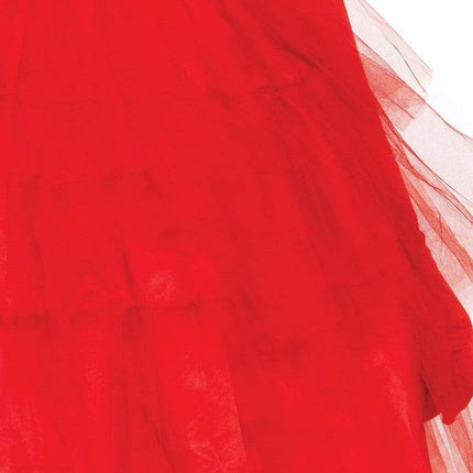 Beetlejuice Vestido Rojo Señoras Leg Avenue
