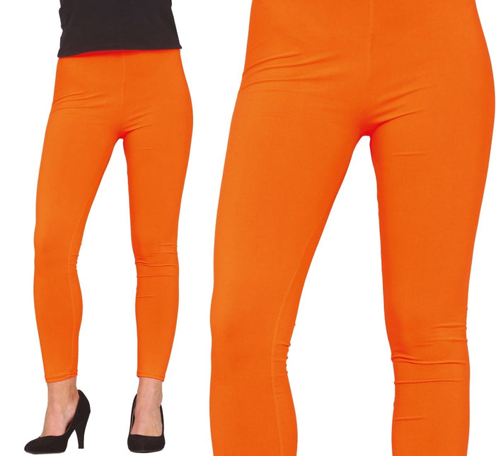 Legging Neon Oranje van Fiestas Guirca koop je bij Partywinkel