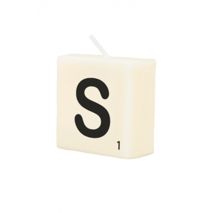 Letter Kaarsje S 4cm van Paper Dreams koop je bij Partywinkel