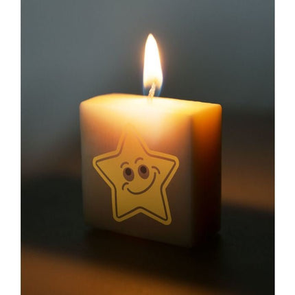 Letter Kaarsje Star 4cm van Paper Dreams koop je bij Partywinkel