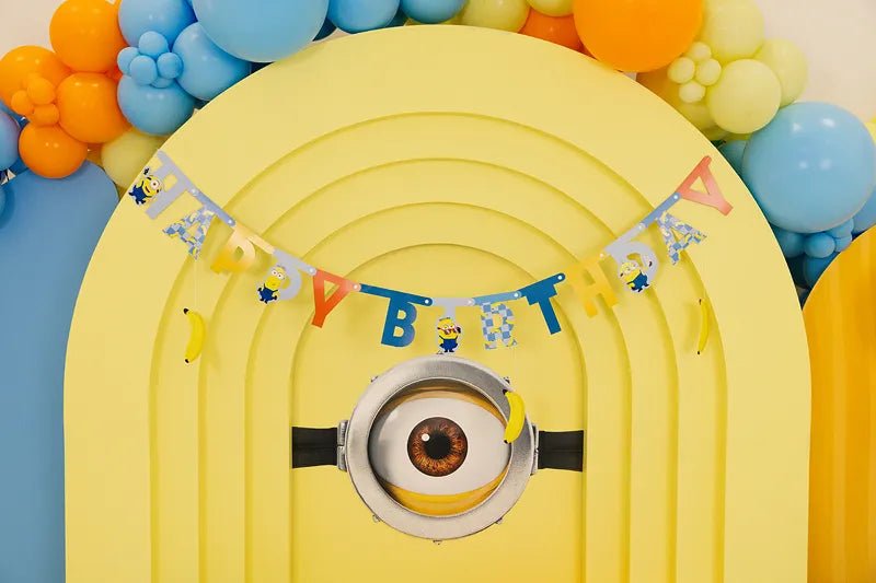 Letterslinger Minions Happy Birthday 1,53m van Partydeco koop je bij Partywinkel