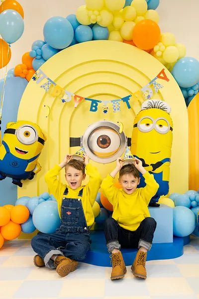 Letterslinger Minions Happy Birthday 1,53m van Partydeco koop je bij Partywinkel