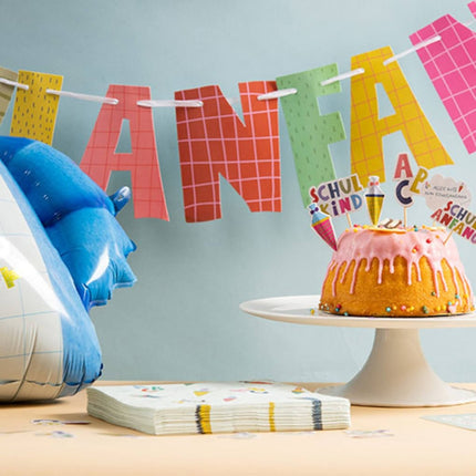 Letterslingers Schulanfang - 1,5 meter van Folat koop je bij Partywinkel