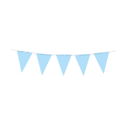 Lichtblauwe Slinger Mini 3m - Partywinkel - 8716764246159