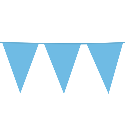 Lichtblauwe XL Slingers 10m van WeFiesta koop je bij Partywinkel