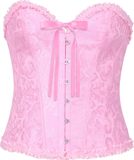 Lichtroze Corset Dames van Fiestas Guirca koop je bij Partywinkel