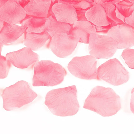 Lichtroze Rozenblaadjes 500st van Partydeco koop je bij Partywinkel