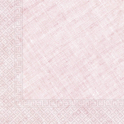 Lichtroze Servetten Pastel 33cm 20st van Procos koop je bij Partywinkel