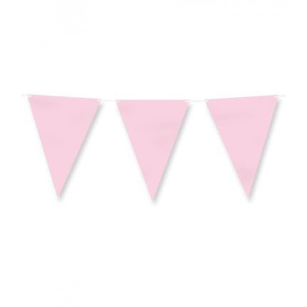 Lichtroze Slinger Pastel 6m van Paper Dreams koop je bij Partywinkel