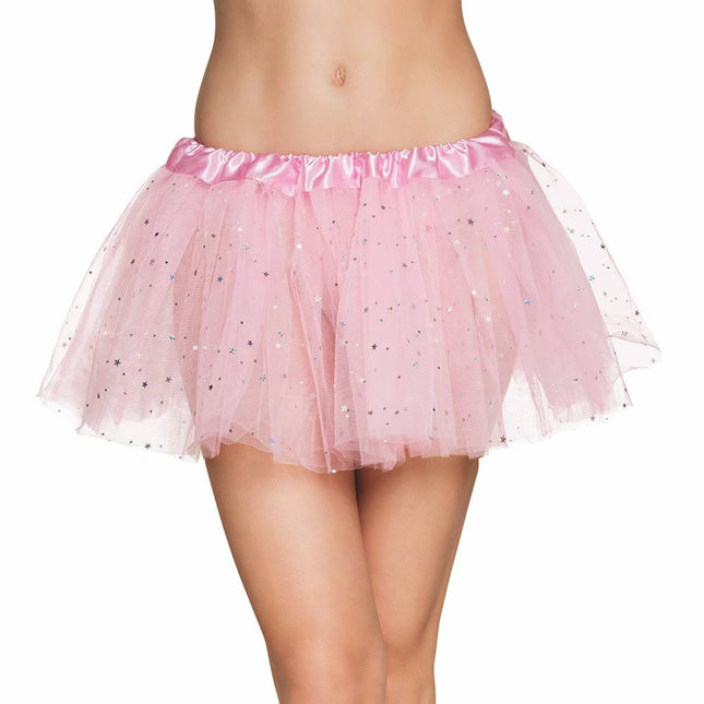 Lichtroze Tutu Glitter van Boland koop je bij Partywinkel