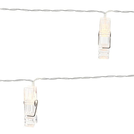 Lichtslinger LED Knijpers 1,4m van Partydeco koop je bij Partywinkel