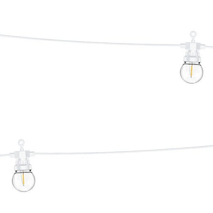 Lichtslinger LED Lampjes Wit 5m van Partydeco koop je bij Partywinkel