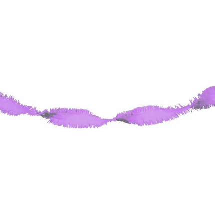 Lila Slingers Crepe 24m van WeFiesta koop je bij Partywinkel