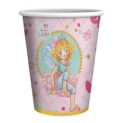 Vasos de la princesa Lillifee, 250 ml, 8 unidades