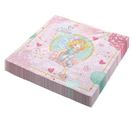 Servilletas de la princesa Lillifee, 33 cm, 20 unidades
