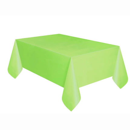 Lime Groen Tafelkleed Compact 2,74m van Unique koop je bij Partywinkel