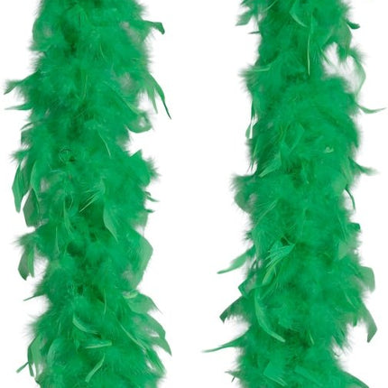 Lime Groene Boa Veren 80gr van Fiestas Guirca koop je bij Partywinkel