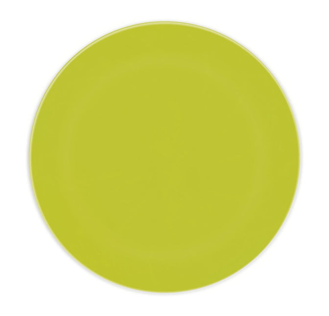 Lime Groene Borden 20cm 2st van Procos koop je bij Partywinkel