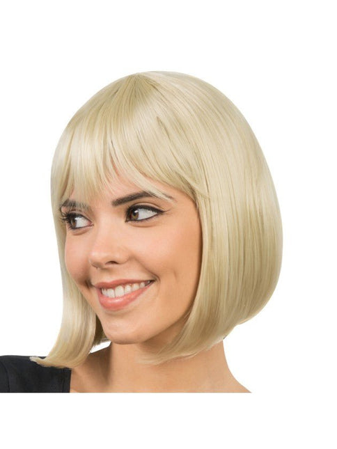 Lova Pruik Blond 30cm van CHAKS koop je bij Partywinkel