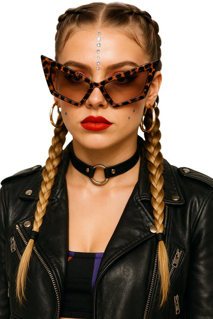 Luipaard Bril Bruin van Fiestas Guirca koop je bij Partywinkel