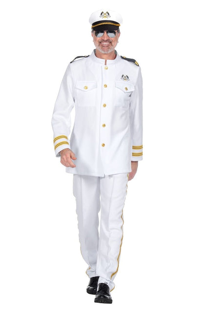Luxe navy officier kostuum - Partywinkel - 8720059067466