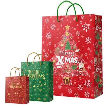 Bolsa regalo L - Navidad