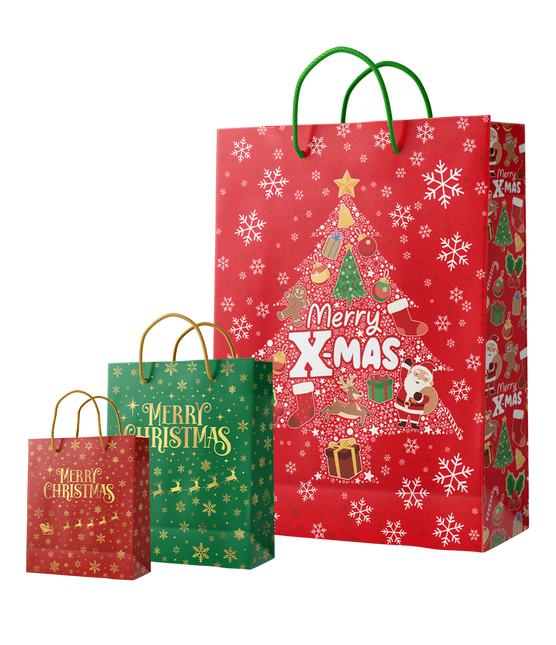 Bolsa regalo L - Navidad