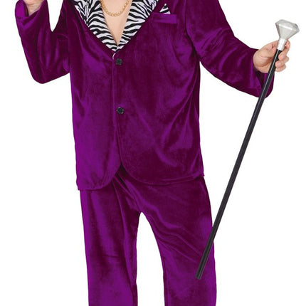 Maffia Kostuum Paars Heren van Fiestas Guirca koop je bij Partywinkel