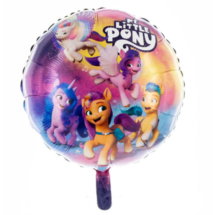 Globo de helio redondo de My Little Pony, vacío, 45 cm