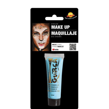 Make - Up Tube Blauw 20ml van Fiestas Guirca koop je bij Partywinkel