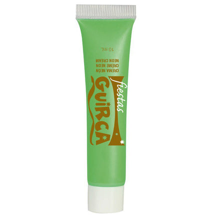 Make - Up Tube Neon Groen 10ml van Fiestas Guirca koop je bij Partywinkel
