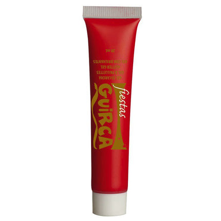 Make - Up Tube Rood 20ml van Fiestas Guirca koop je bij Partywinkel
