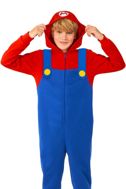Mario Onesie Jongen OppoSuits van OppoSuits koop je bij Partywinkel