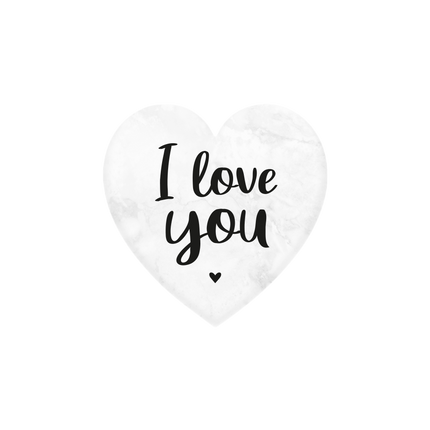 I Love You Corazón de Mármol 5cm