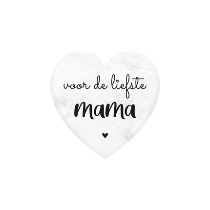 Querida Mamá Corazón de Mármol 5cm