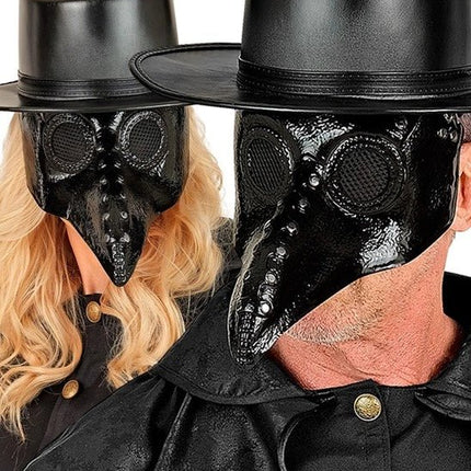 MASKER PEST DOKTER - HARD PLASTIC van Widmann koop je bij Partywinkel