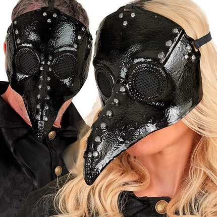 MASKER PEST DOKTER - HARD PLASTIC van Widmann koop je bij Partywinkel